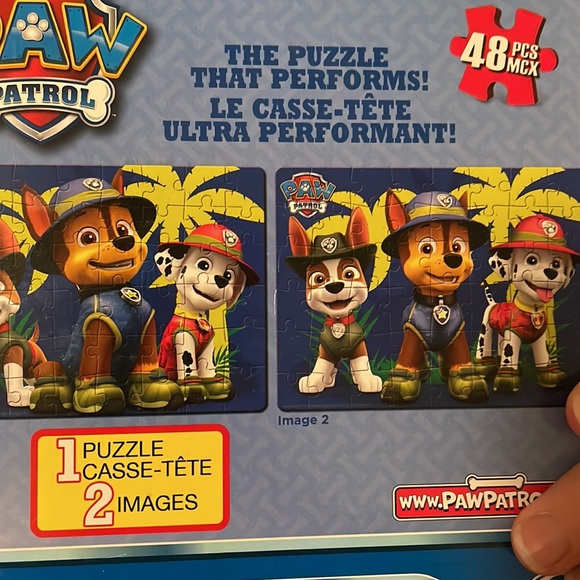 Paw patrol puzzle lenticular - Picture 3 of 3